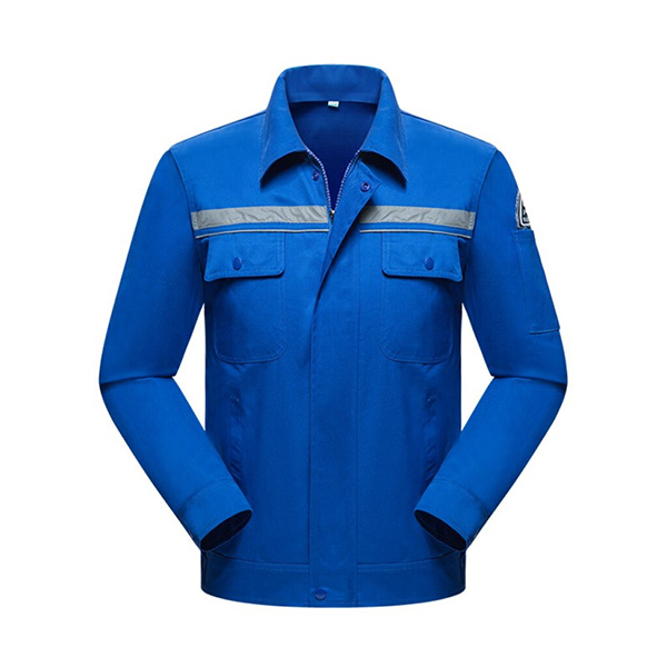 夏季長袖防靜電工作服定制 