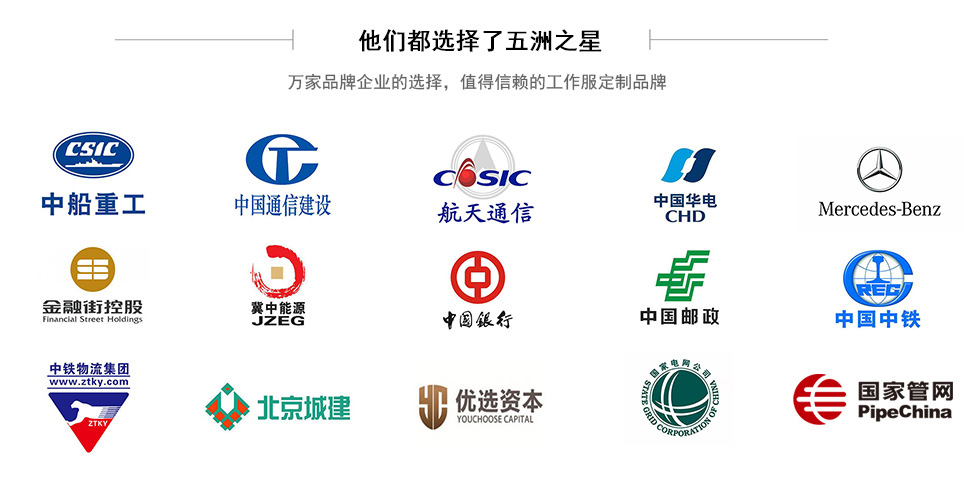 純棉牛仔工作服合作企業(yè)案例