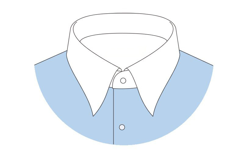襯衫領(lǐng)型之長(zhǎng)尖領(lǐng)