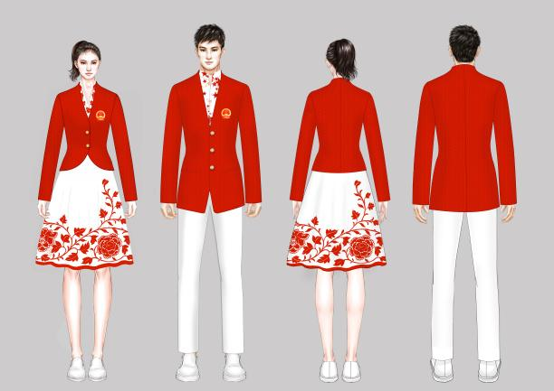 中國入場禮服開門紅